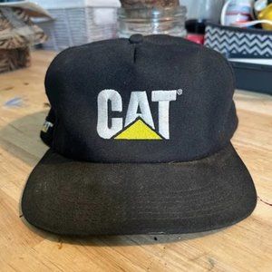CAT Caterpillar Baseball Hat Vintage